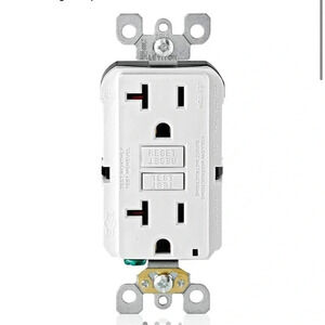 Leviton Protection 20 amp weather resistant GFCI outlet